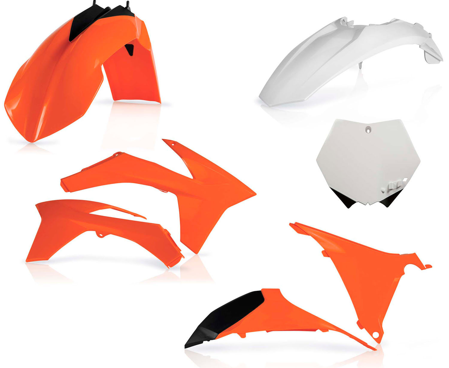 Plastic Kit 5pcs OEM - KTM 125 SX 2012