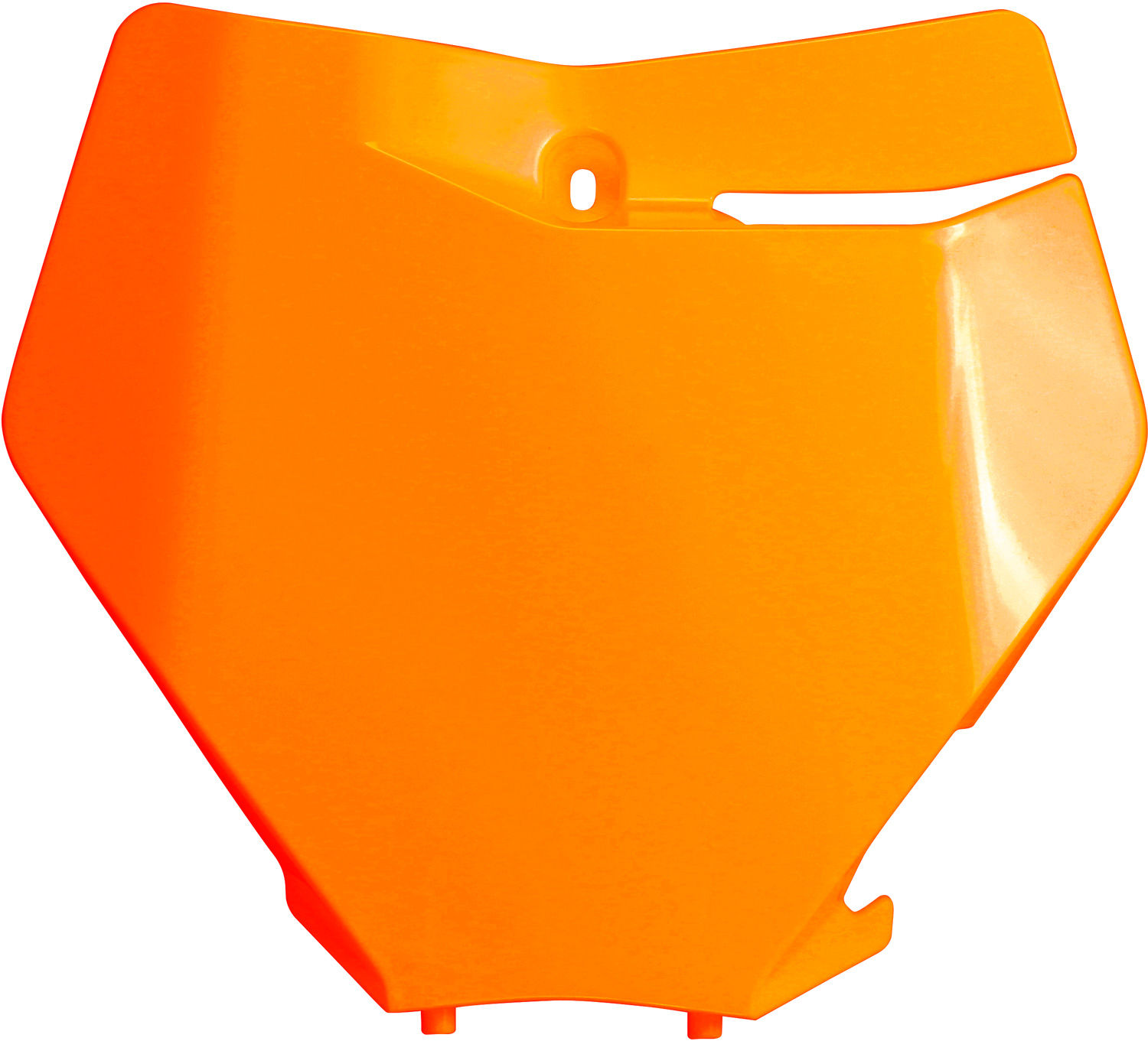 Front Number Plate Neon Orange - KTM 125 SX 2019-2022