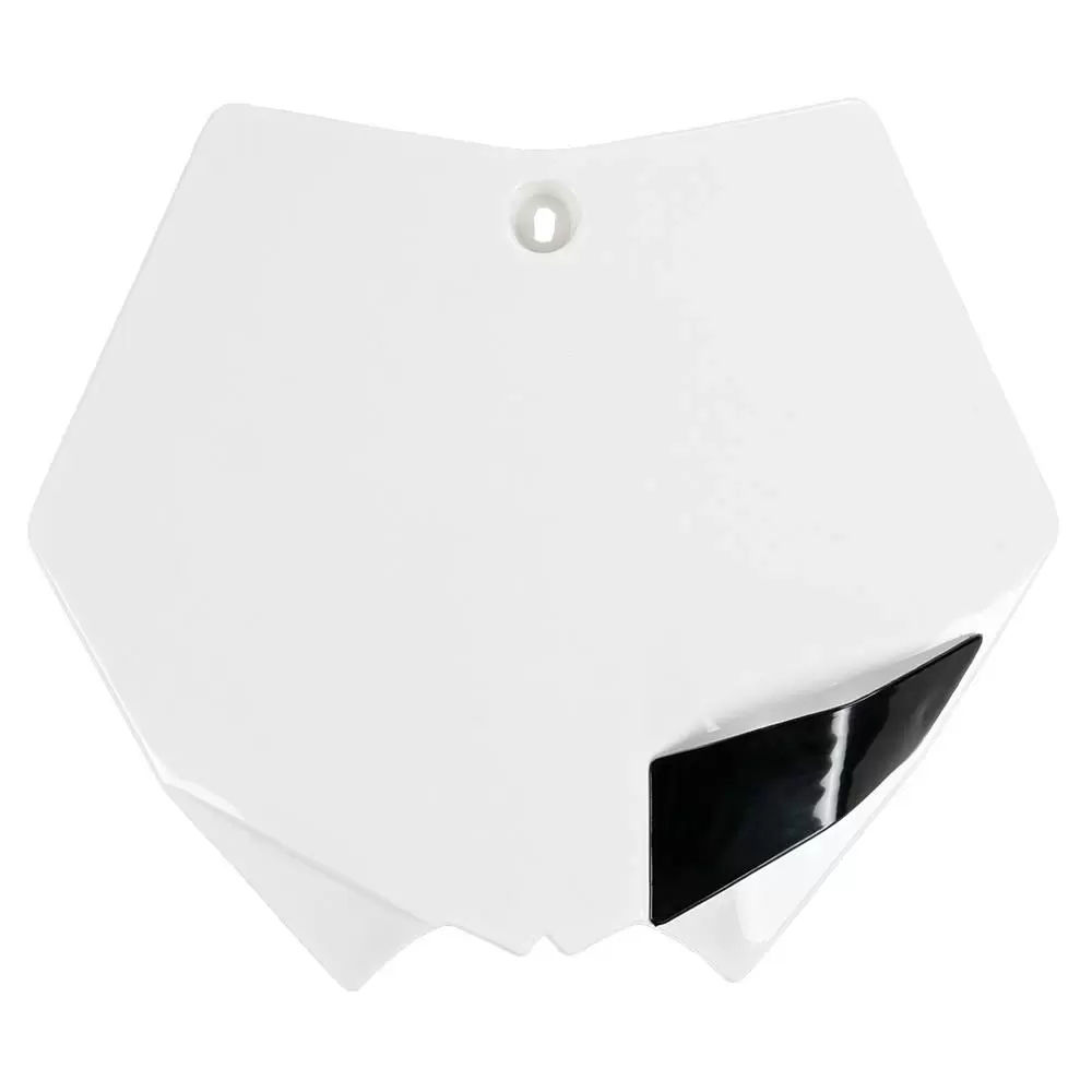 Front Number Plate White - KTM 125 SX 2007-2012