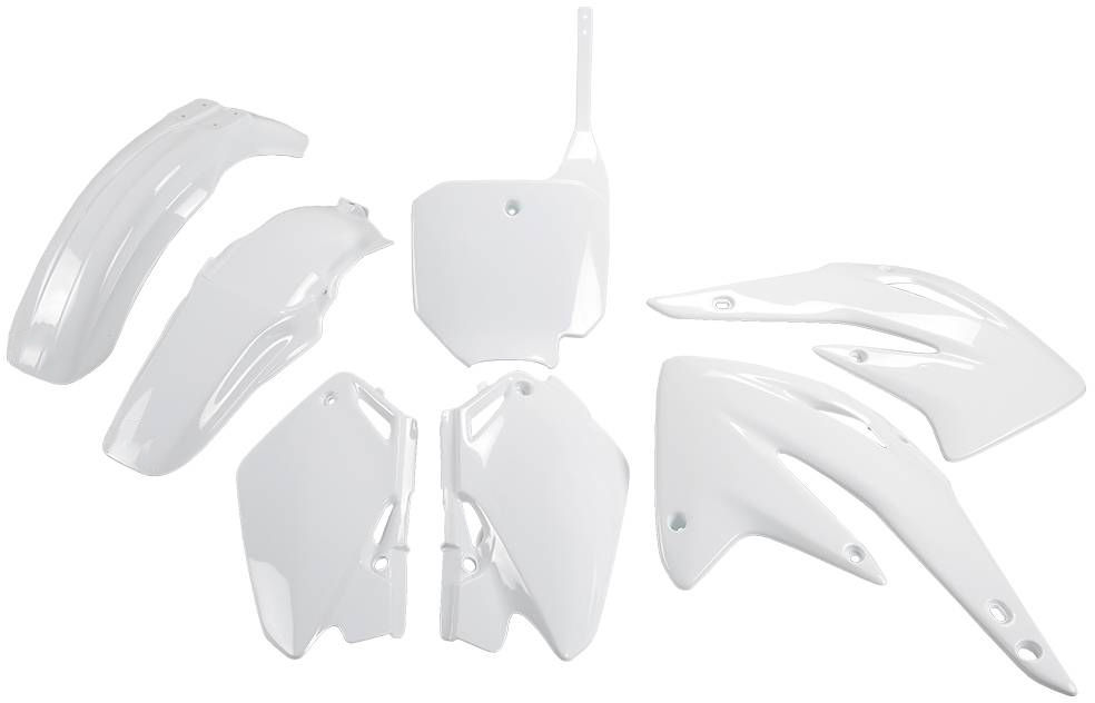 Plastic Kit 5pcs White - Honda CR 85R 2003-2007