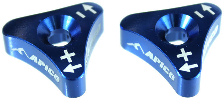 FORK ADJUSTER SET KTM / HUSQVARNA / SHERCO WP FORKS 06-20 BLUE | FE 250 13-14