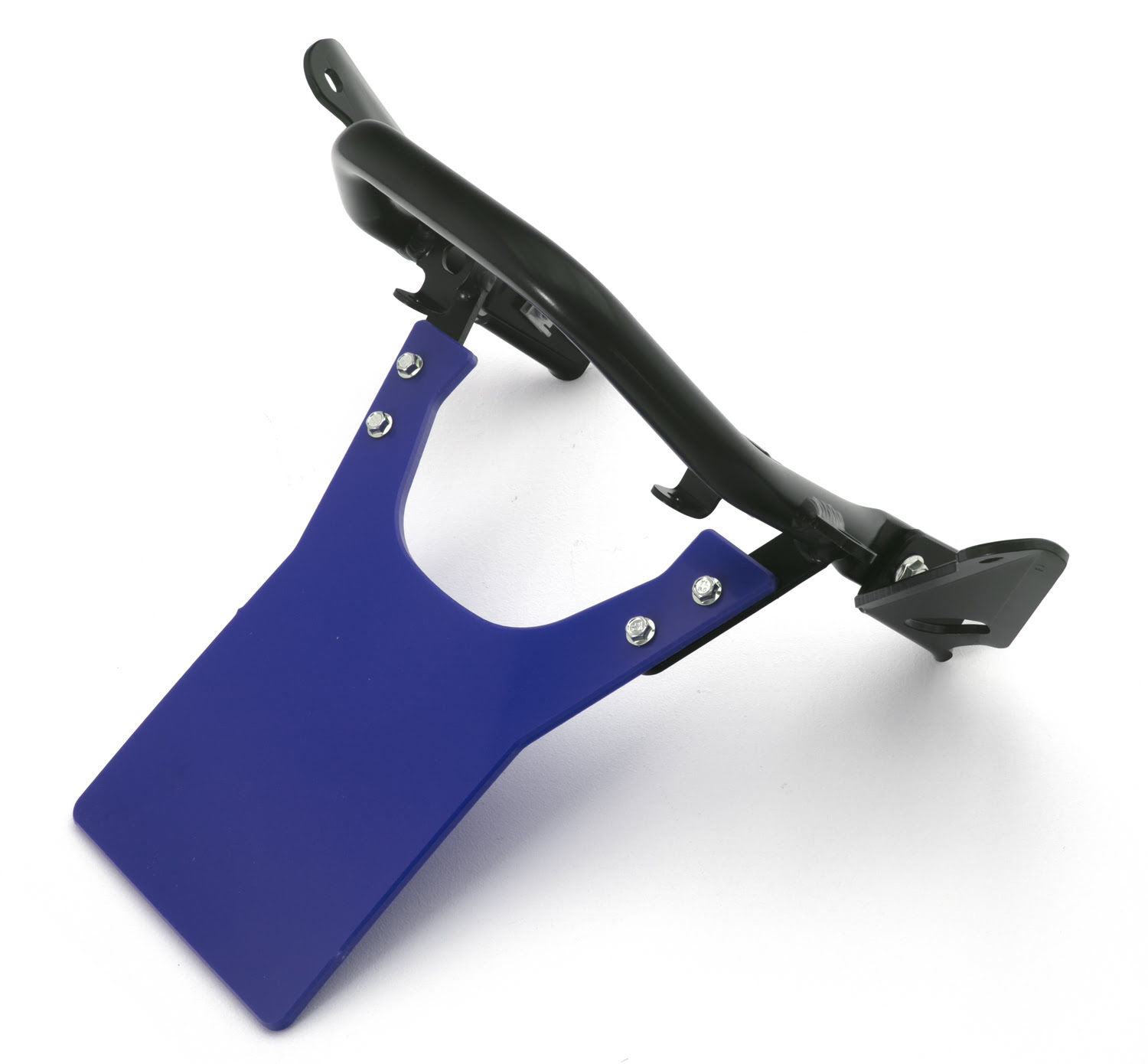Rear Hold Racing With Number Plate Aluminum Black / DTC Blue - Suzuki LT-R 450 2