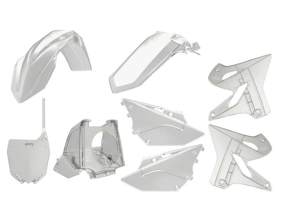 Miniature : KIT PLASTIQUE 125/250YZ 2015-2021