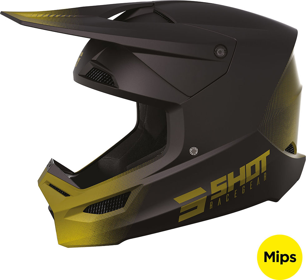 Helmet RACE DRAW Gold Matt