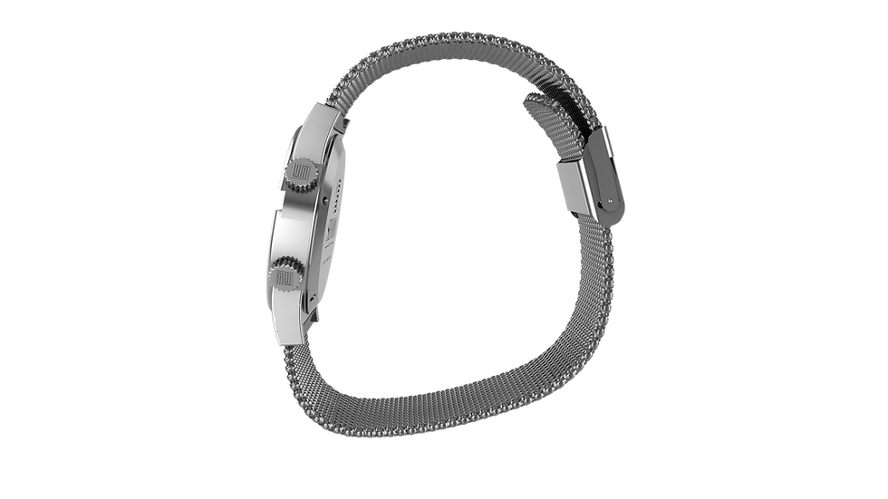 Thumbnail: SVD | Monarch Seto / Silver / Gray Dial / Silver Metal Strap