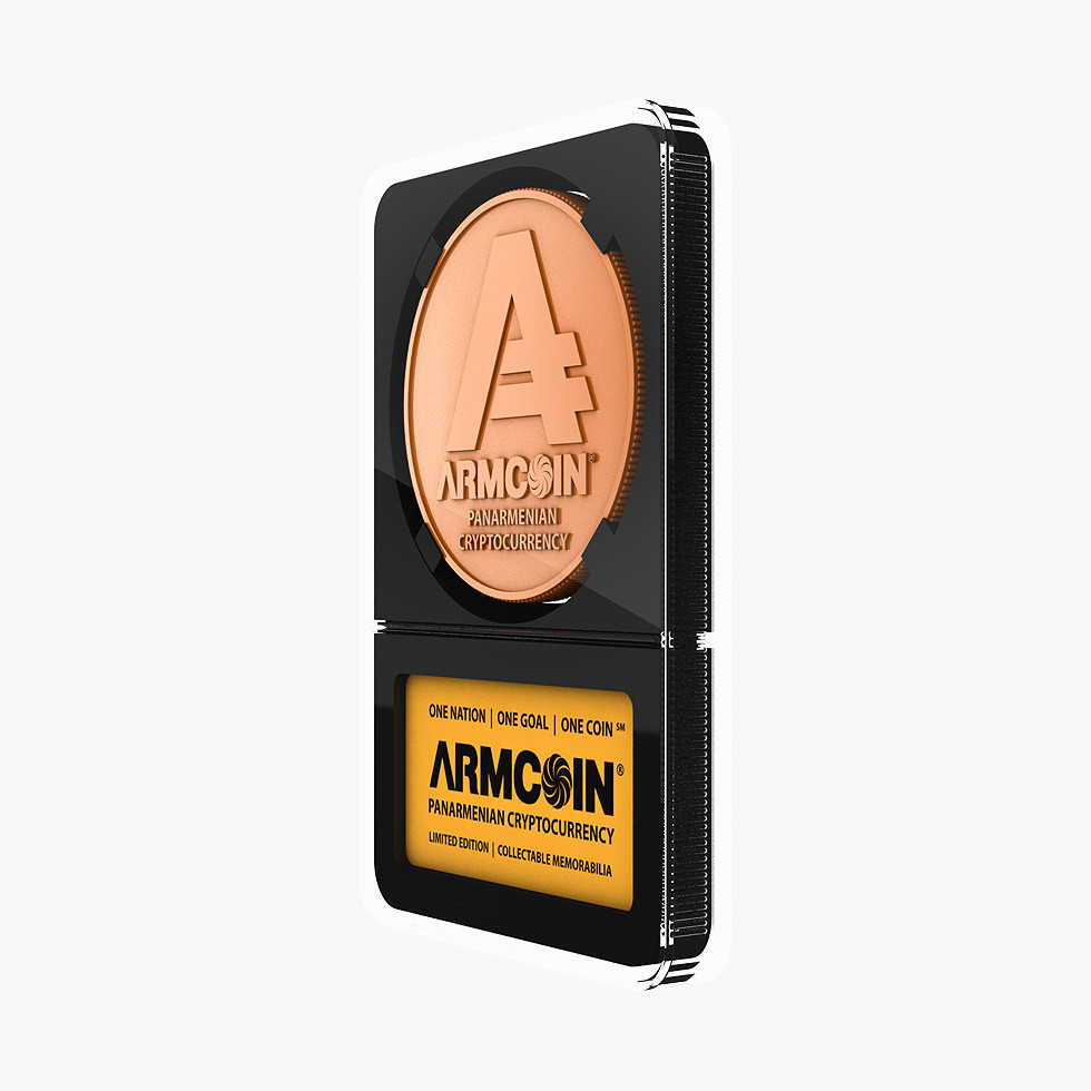 Thumbnail: Armcoin | Gold Finish | Black Tray