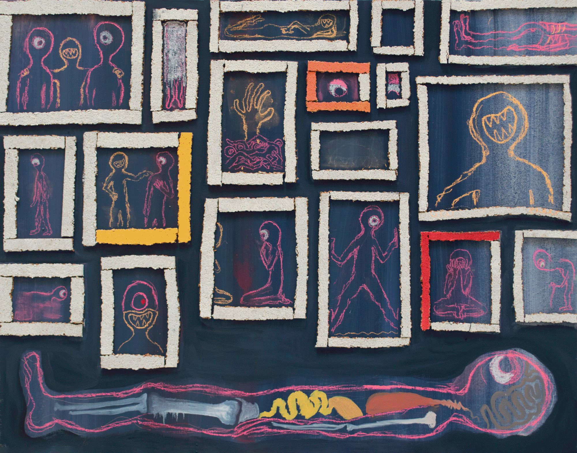 Paintings and illustrations by conteporary artist Sam Lindsay Anderson