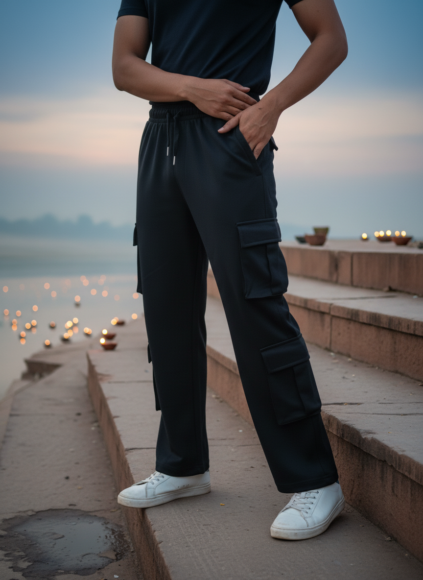 Thumbnail: Loose Fit Cargo trousers
