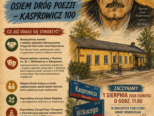 📖 Osiem dróg poezji – Kasprowicz 100. Przygotowania nabierają tempa!