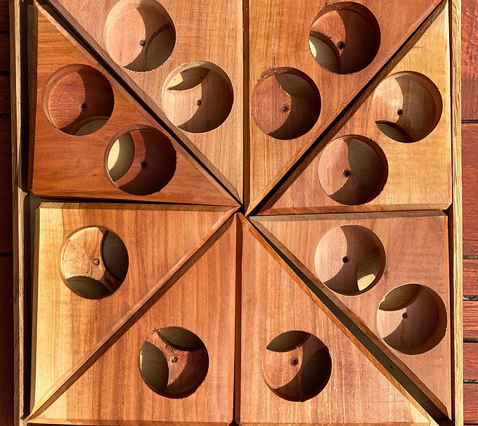 Świeczniki drewniane Nowosolna Nowosolnianka 01.JPG