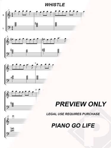 Kill Bill - Whistle Sheet Music | Piano Go Life