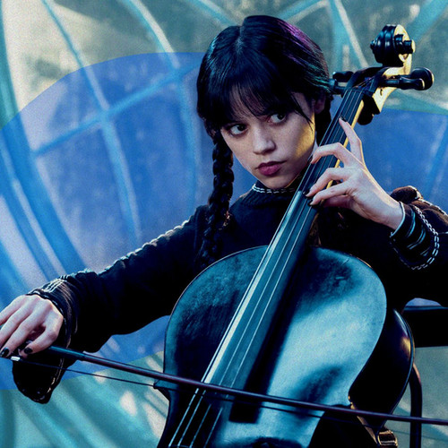 Wednesday Plays The Cello MIDI For Piano (SOLO)