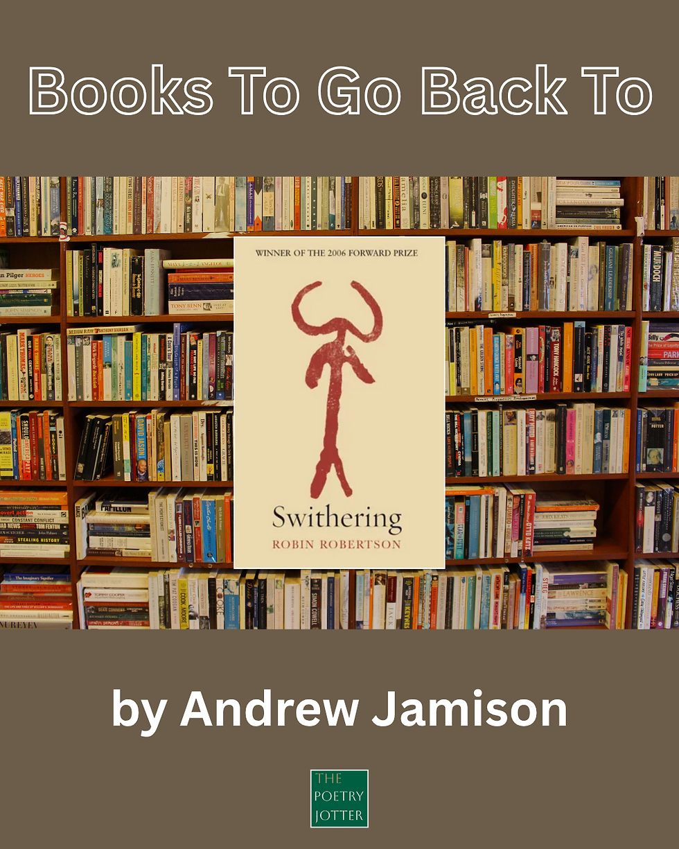 "...more recently I've been taking down Swithering and reading it again, and finding more and more to it."