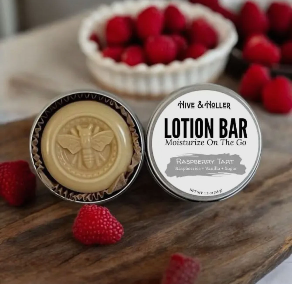 Raspberry Tart Lotion Bar