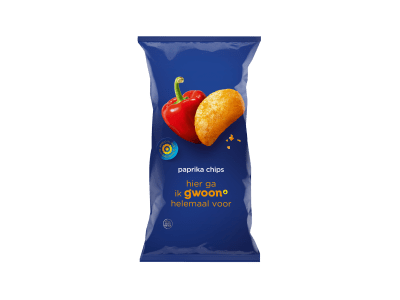 G’woon – Paprika Chips – 225g