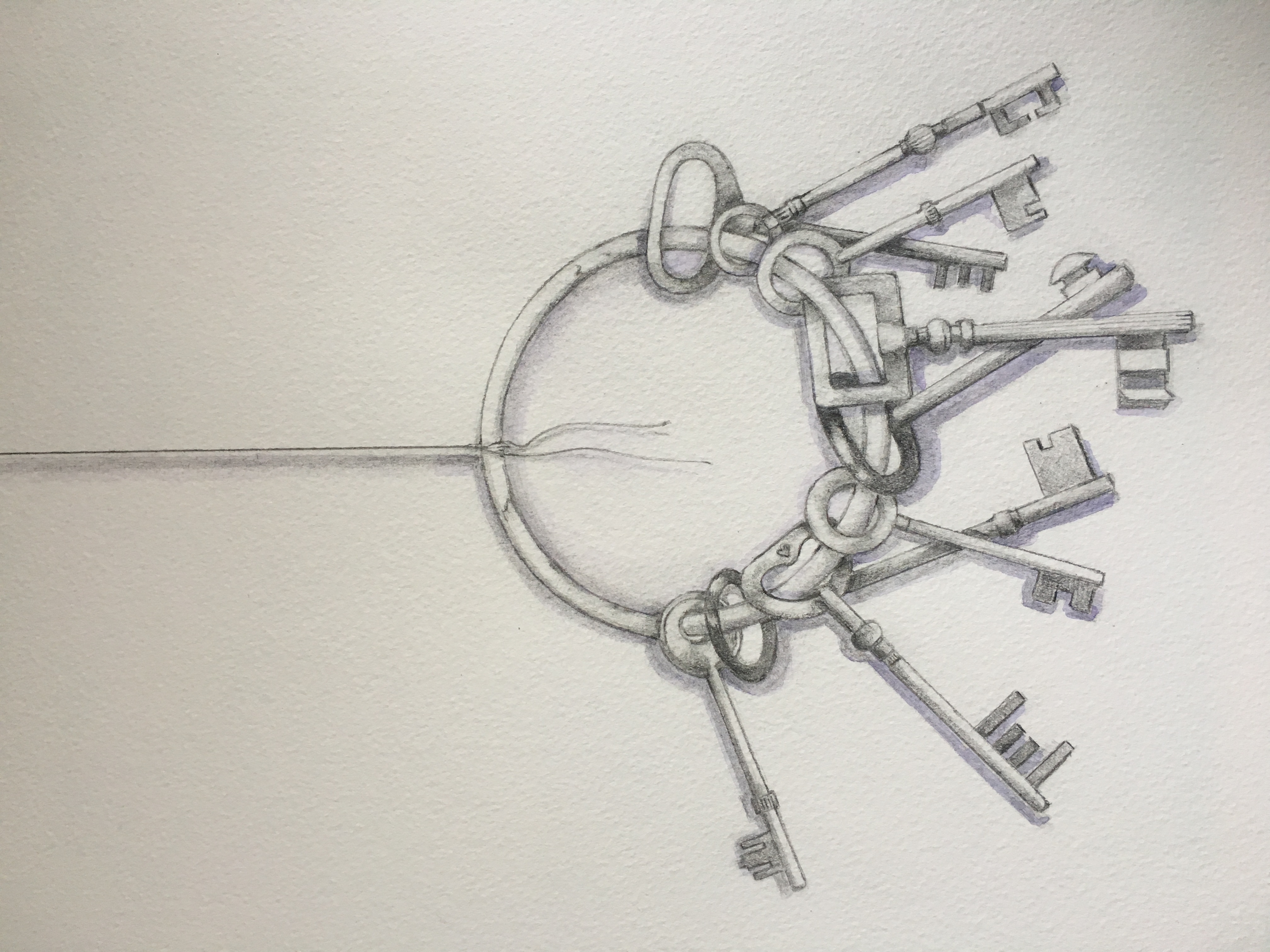 Bunch of Old Keys by Linda Owen