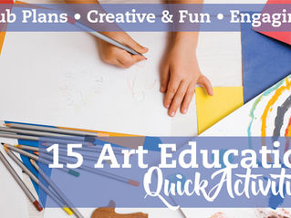 15 Quick Art Activities