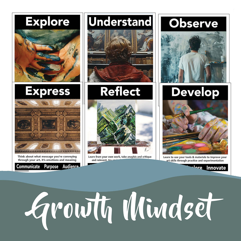 Thumbnail: Art Class Classroom Photographic Posters Elements Principles Color Theory Growth