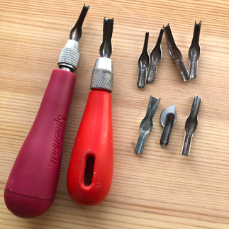 plastic Lino cut tools