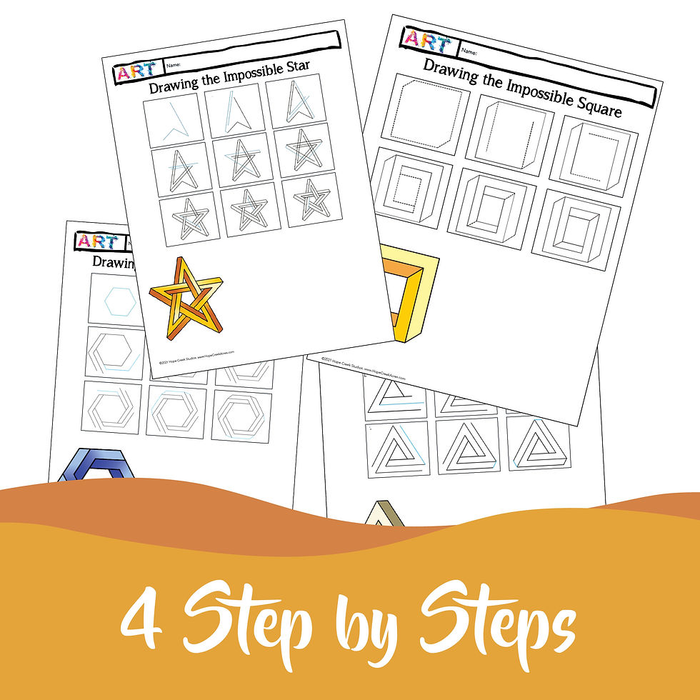 Thumbnail: Art & Geometry/Math: M.C. Escher Drawing Impossible Shapes & Tessellations