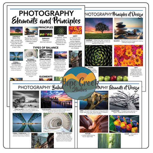 Elements & Principles of Art – Photography Challenge & Quick-Reference ...