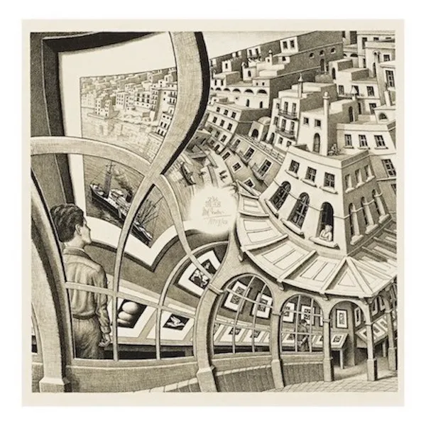 mc Escher art piece