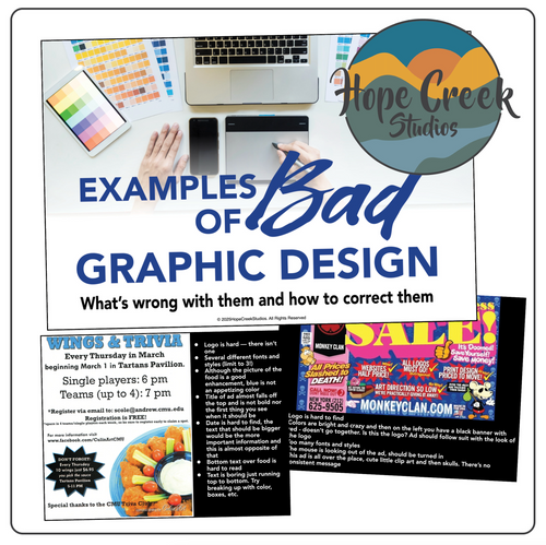 Bad & Good Graphic Design - Identify Problems and Best Practices ...
