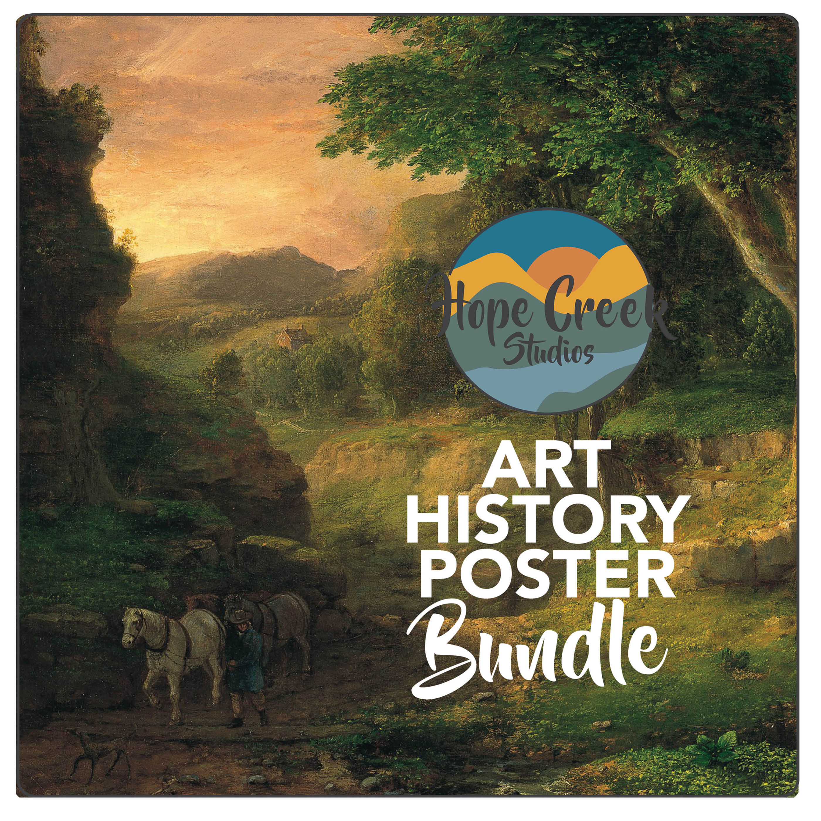 Art History Classroom Posters Famous Paintings Artists Facts Quotes Portrait Set