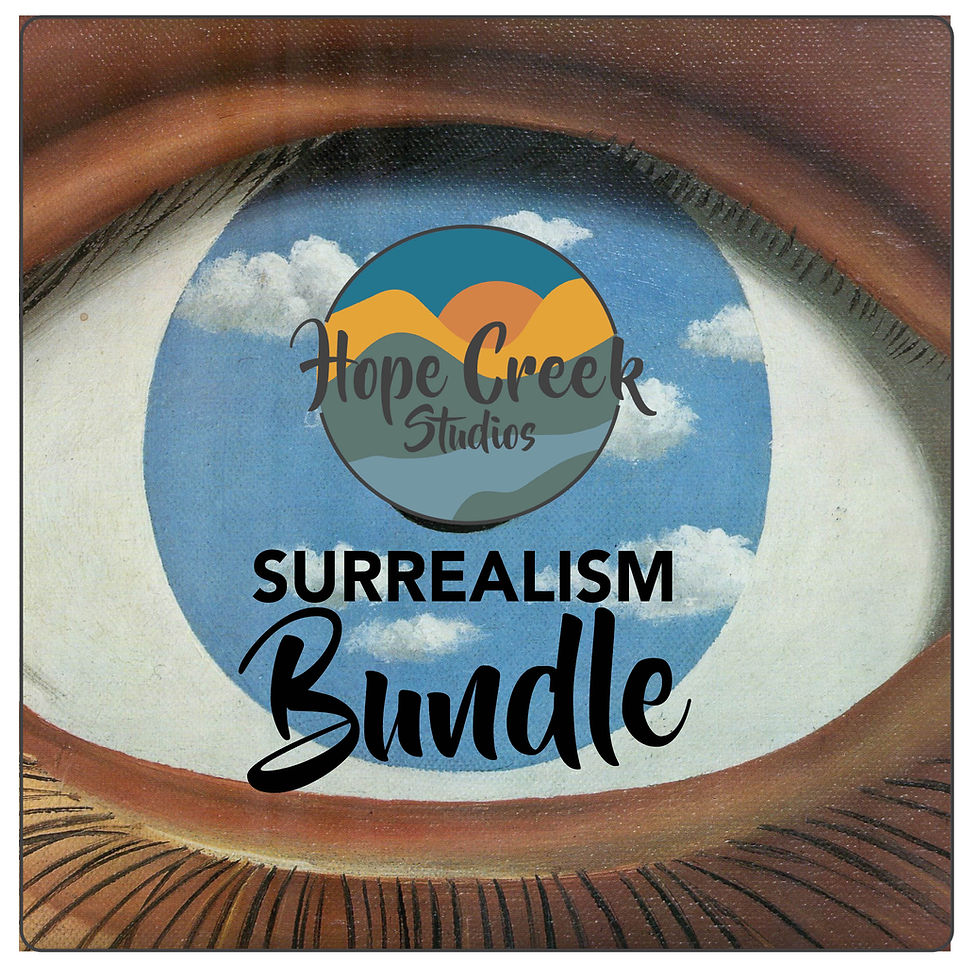 Thumbnail: Art Drawing Surrealism Morph Surreal Rene Magritte Worksheet Lesson Activities