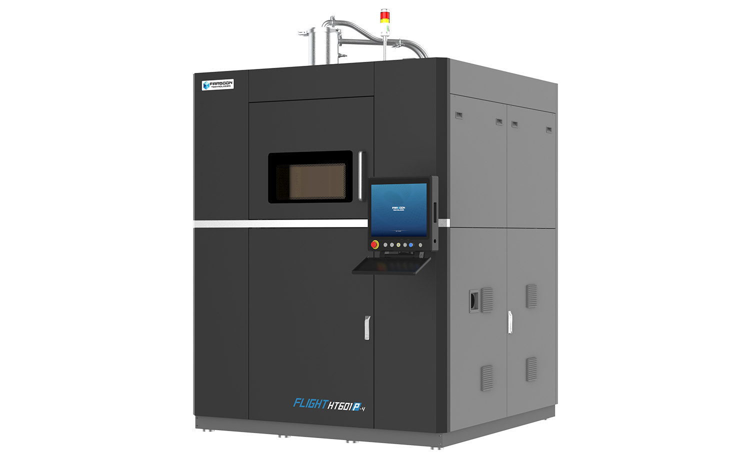 Impressora 3D Farsoon Flight HT601P-4 quad laser com câmara de alta temperatura e volume 600 mm – Voxel Manufatura