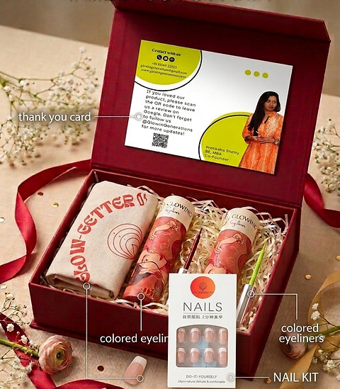 COMBO EYES & NAILS GIFT SET -3 PRODUCTS