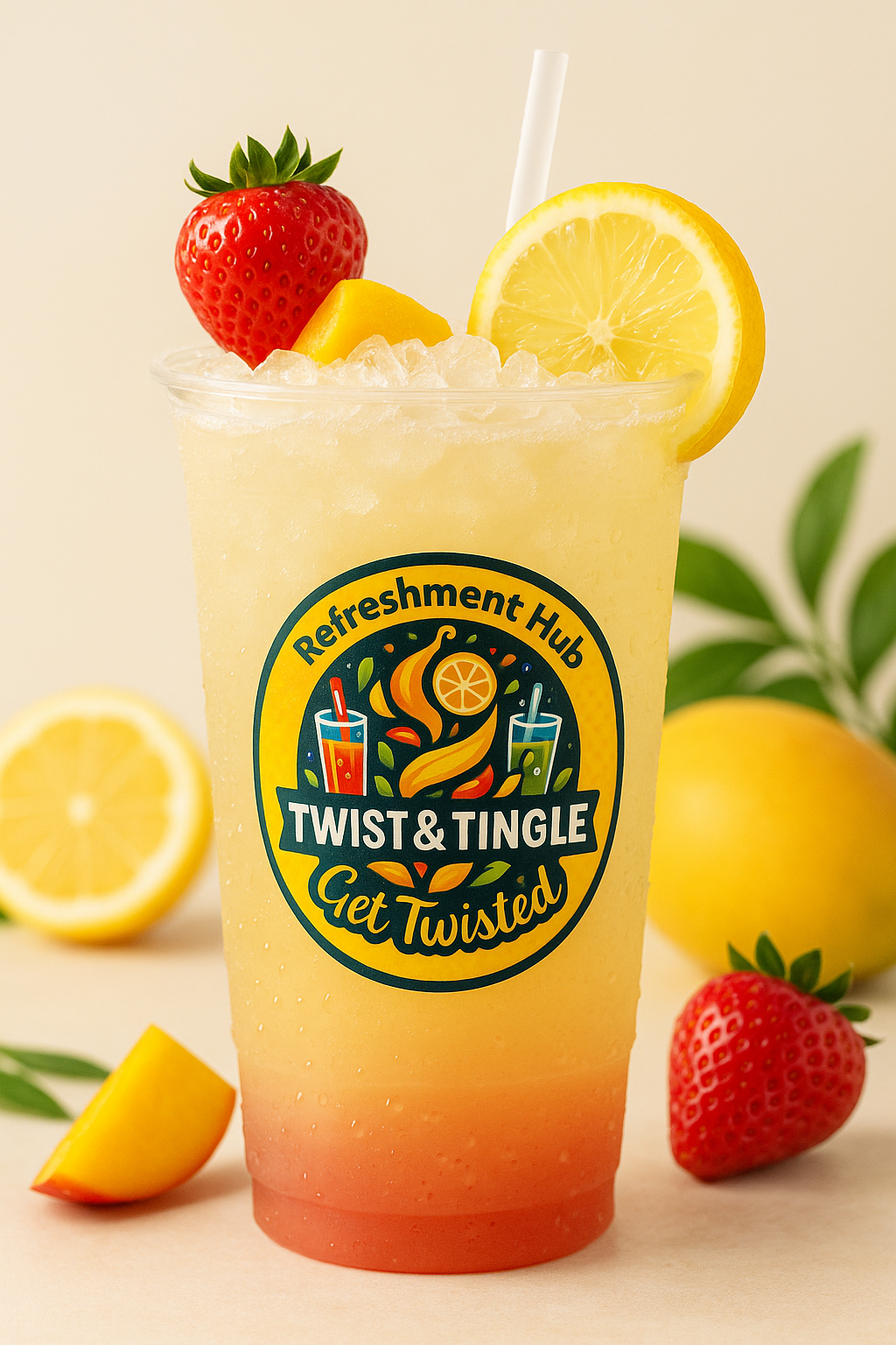 Arranged Food and Objects