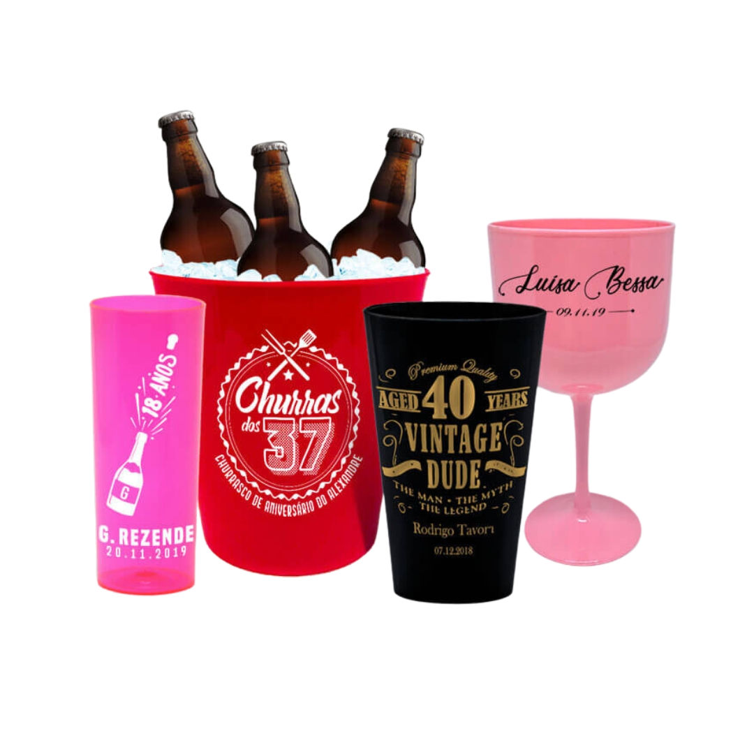 Personalização de Taças ou Copos