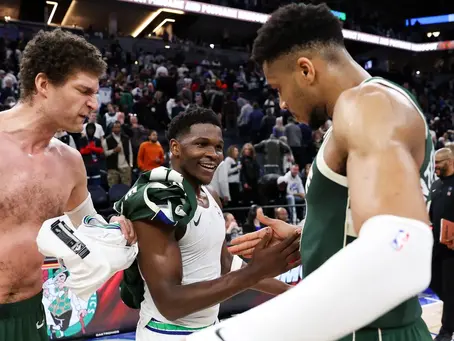 Timberwolves Bucks 4/8/2025