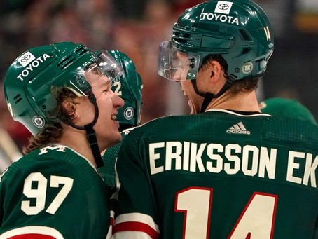 Minnesota Wild overtake San Jose 8-7