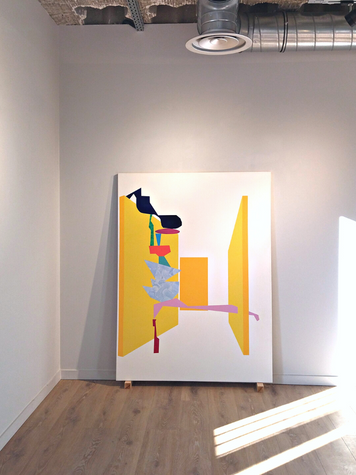L'artiste Julie Digard expose son travail à la galerie d'art contemporain La Villa Balthazar à Valence, dans la Drôme