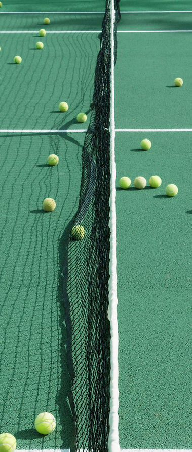 Tennis üben
