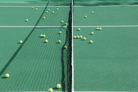 Tennis Court Balls