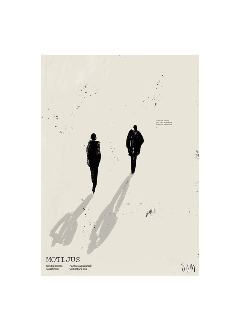 THE POSTER CLUB, "Motljus", Kunstdruck