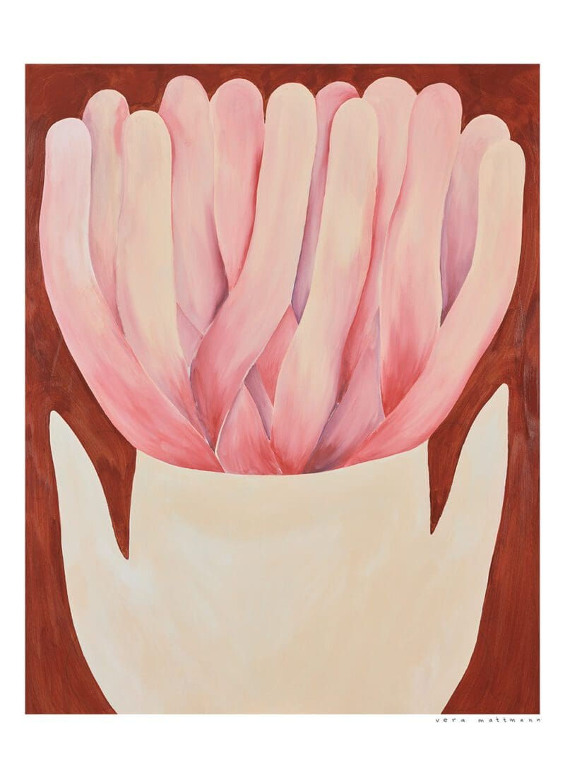 The Poster Club "Wildrose" Kunstdruck