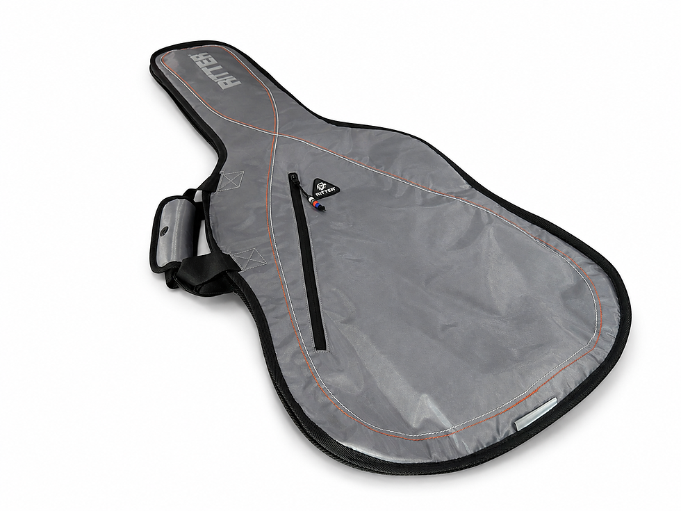 Küçük resim: Ritter RGP2-E/SRW Elektro Gitar Kılıfı – Silver Grey / Red / White