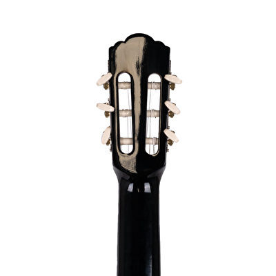 Küçük resim: Barcelona LC3900 CBK Cutaway Siyah Klasik Gitar