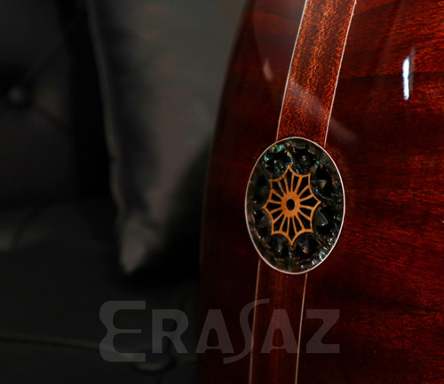 Mahogany Wood MK43-P Short Neck Saz | Erasaz