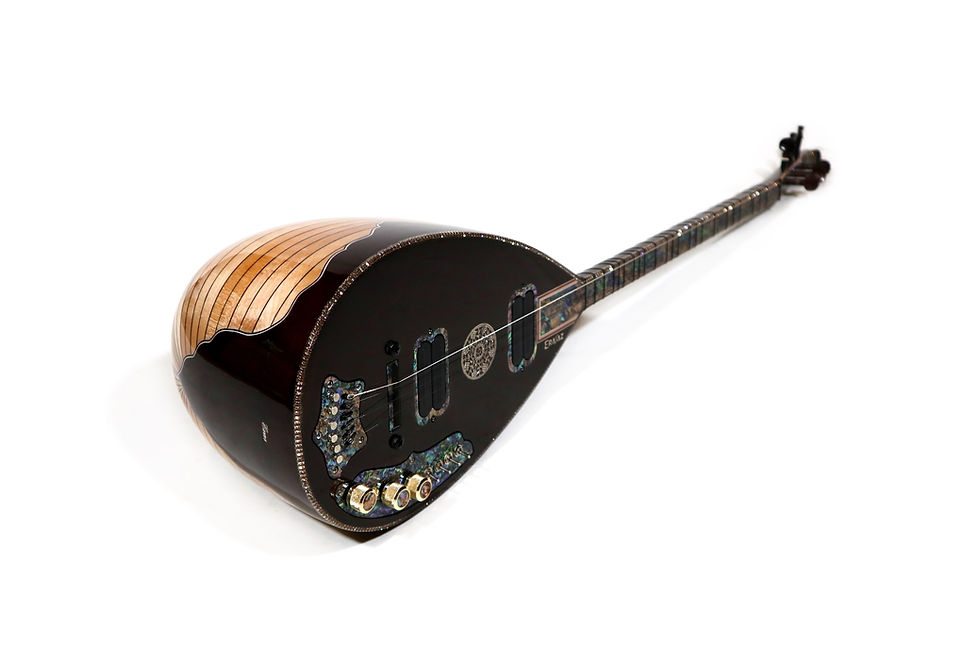 Thumbnail: Custom Maple Pearl Series Electric Saz