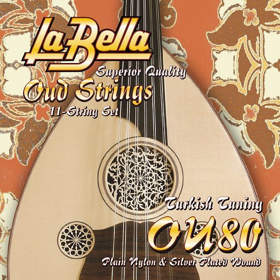La Bella OU80 Pro Turkish Oud Strings - Ud Teli