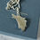 Thumbnail: Sterling Silver Wolf pendant