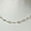 Thumbnail: Sterling silver Swarovski® Crystal pearl necklace