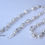 Thumbnail: Sterling silver Swarovski® Crystal pearl necklace