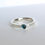 Thumbnail: Zilveren topaas ring