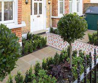 Create a picturesque oasis with our expert landscaping services. Enhance your outdoor space with a stunning sandstone walkway